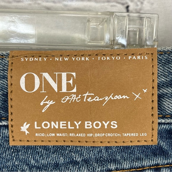 NWT One Teaspoon Lonely Boys Pacifica Destroyed Jeans Sz 28 - Picture 12 of 16